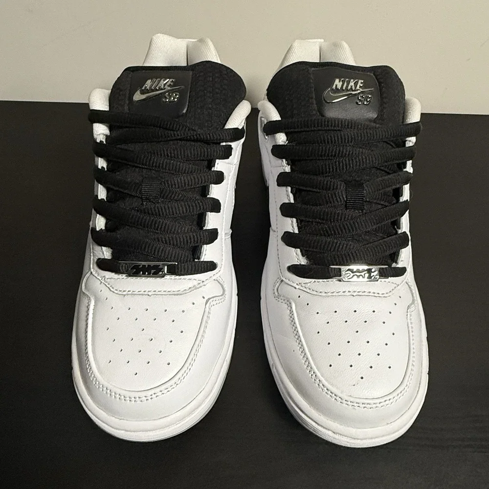 Nike SB Zoom Air Paul Rodriguez Low QS P-Rod White Black Clear Men's Size 10